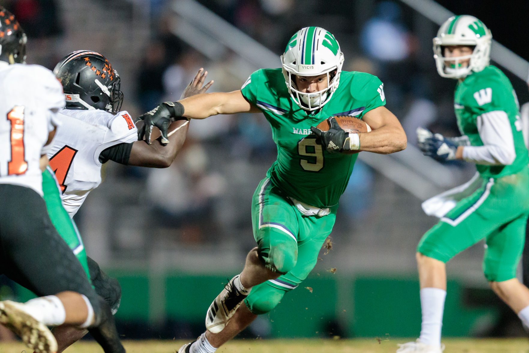 The Northwest Cabarrus Trojans fall to the Weddington Warriors in the third round of the 3AA State playoffs.